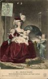 CPA Musee Versailles Marie Antoinette et ses enfants par Vigee Lebrun