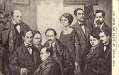 CPA Une soiree de divan en mars 1925 (Tristan Kingsor) (librairie)