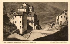 CPA Peinture Remi landreau Village corse Saint Florent Salon 1930 (corse Corsica)