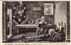 CPA Peinture San Gimignano Chiesa dell insigne Collegiata 