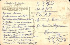 CPA Peinture Lourdes 