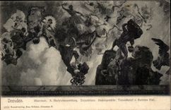 CPA Peinture Dresden 