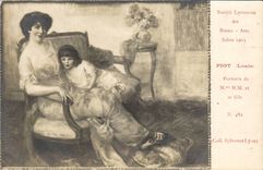 CPA Peinture Societe Lyonnaise des Beaux Arts Salon 1913 Piot Louis 