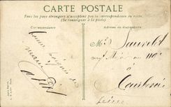 Berck Beach - the Hour has Baigner - CPA