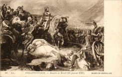 Arts - Tableau - Musee de Versailles - Bataille de Rivoli - Philippoteaux - Militaria - CPA 