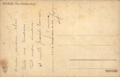 Arts - Tableau - Becker - Des Glueckes Rast - Deutschland - Germany - CPA 