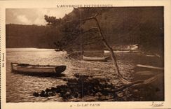 CPA Auvergne the lake Pavin