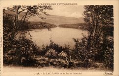 CPA Auvergne the lake Pavin seen of Puy de Montchal