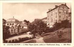 Chatel Guyon CPA das Regina-Hotel und die Henry-Einrichtung