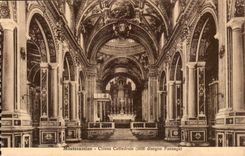 Italy Italia Badia di Montecassino CPA Chiesa cattedrale