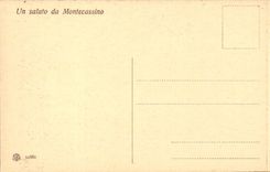 Italy Italia Badia di Montecassino CPA Cripta di S Benedetto