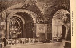 Italy Italia Badia di Montecassino CPA Cripta di S Benedetto