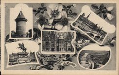 CPA Souvenir of Rouen