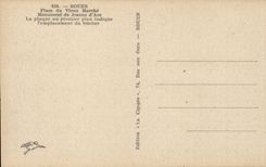 Rouen CPA Places from the old Monument market of Jeanne of arc