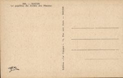 Rouen CPA the butterfly of the botanical garden (butterfly)