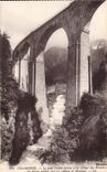 Chamonix CPA Le pont Sainte Marie et le village des Houches