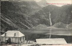 CPA Luchon Lake Oo View