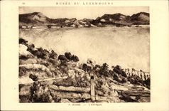 CPA Musee du Luxembourg P Cezanne L'Estaque