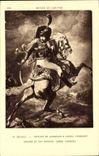 CPA Musee du Louvre Paris Gericault Officier de chasseurs a cheval Chargeant (uniforme militaria)