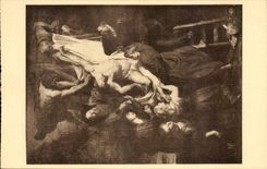 CPA Anvers Cathedrale Rubens la descente de croix