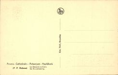 CPA Anvers Cathedrale Rubens la descente de croix