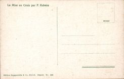 CPA La mise en croix par Rubens