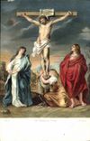 CPA Le Christ en croix par Rubens