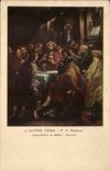 CPA L'ultima CEna par Rubens Pinacoteca di Brerra Milano