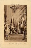 CPA Jeanne d'arc Le sacre lenepveu