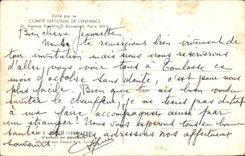 CPSM L'enfant en penitence Lepicie 1698 1755 Musee des Beaux Arts Lyon