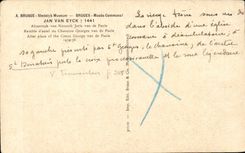 CPA Jan Van Eyck Bruges Retable d'autel du chanoine Georges Van de Paele