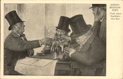 CPA Berlin Kunstmuseum Nach einen Begrabnis Max Buri