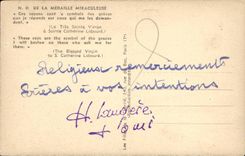 CPA Nd der wundersamen Medaille