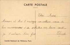 CPA Van Dyck Portrait d'enfant