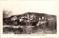 Vernet les Bains CPA Corneilla and Canigou (2785m)