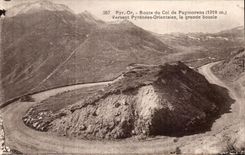 CPA Road of the collar of Puymorens Pouring the Eastern Pyrenees the outer loop