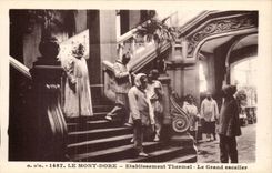 CPA the mount Gilds Hydropathic establishment the large staircase