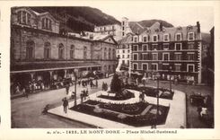 CPA Auvergne the Mount Gilds Place Bertrand