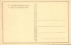 Neris les Bains - the Park and old the arena - CPA