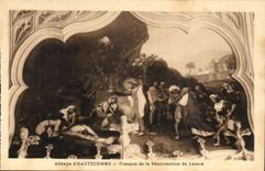 Aix les Bains - Abbey of Hautecombe - Fresco of the Resurrection of Lazare - CPA