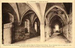 Avignon-Gaumen der Papste - niedrige Wolbung der Publikum - CPA