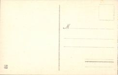 Pau - Castle Henri IV - Dining room and Statue CPA