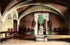 Pau - Castle Henri IV - Room of the Officers of Service CPA