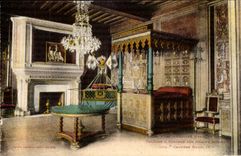 Pau - Castle Henri IV - Room - To lay down Kings CPA
