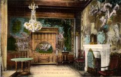 Pau - Castle Henri IV - Room of the Sovereign CPA