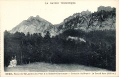 Route de St Laurent du Pont a la Grande Chartreuse - Oratory Saint Bruno - CPA