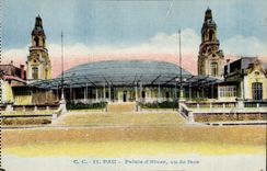 Pau - Palate of Winter seen of Face - CPA