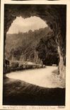 Auvergne - In the Falls of Sioule the Road at the Exit of Tunnel CPA