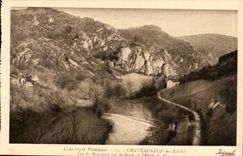 Auvergne - Chateuneuf baths CPA