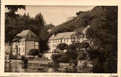 Auvergne - Chateuneuf baths - Sioule and Great Baths - CPA